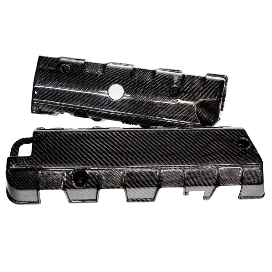 2014-19 Corvette Concept7 Carbon Fiber LT1/LT4 Dry Sump Engine Coil Covers - Nowicki Autosport NAD-CFCCDS