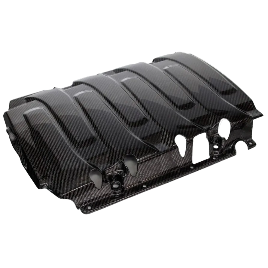 2014-19 Corvette Concept7 Carbon Fiber LT1 Engine Central Intake Cover - Nowicki Autosport NAD-CFCIC