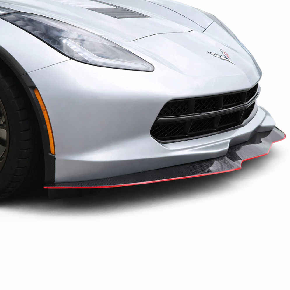 2014-19 Corvette Concept7 Carbon Fiber Front Splitter - Nowicki Autosport NAD-CFFS