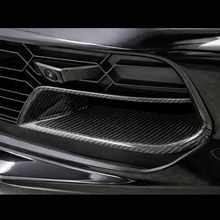 Load image into Gallery viewer, Carbon fiber brake ducts installed on Corvette front