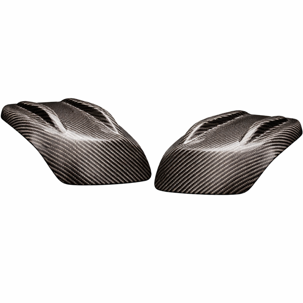 Nowicki Concept8 carbon fiber mirror caps pair glossy finish