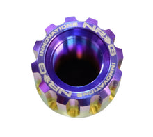 Load image into Gallery viewer, NRG 200 Series M12 X 1.5 Titanium Lug Nut Set - 21 Pc w/Lock Key Socket - Neochrome - Black Ops Auto Works