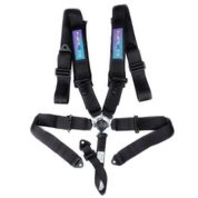 NRG 5PT 3in. Seat Belt Harness / Cam Lock - Black - Black Ops Auto Works