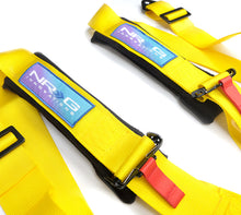 Load image into Gallery viewer, NRG 5PT 3in. Seat Belt Harness / Cam Lock - Yellow - Black Ops Auto Works