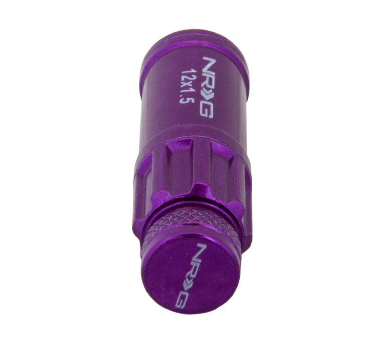 NRG purple locking lug nuts and thin wall lock socket key