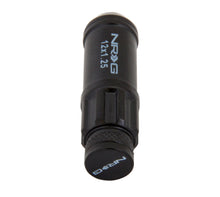 Load image into Gallery viewer, NRG 700 Series M12 X 1.25 Steel Lug Nut w/Dust Cap Cover Set 21 Pc w/Locks &amp; Lock Socket - Black - Black Ops Auto Works