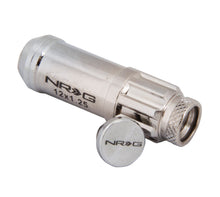 Load image into Gallery viewer, NRG 700 Series M12 X 1.25 Steel Lug Nut w/Dust Cap Cover Set 21 Pc w/Locks &amp; Lock Socket - Silver - Black Ops Auto Works