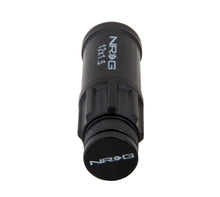 Load image into Gallery viewer, NRG 700 Series M12 X 1.5 Steel Lug Nut w/Dust Cap Cover Set 21 Pc w/Locks &amp; Lock Socket - Black - Black Ops Auto Works