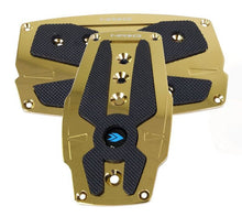 Load image into Gallery viewer, NRG Aluminum Sport Pedal A/T - Chrome Gold w/Black Rubber Inserts - Black Ops Auto Works