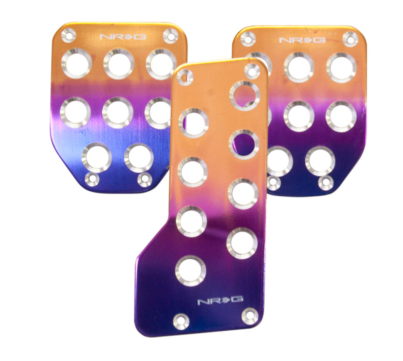 NRG Aluminum Sport Pedal M/T - Purple/Titanium Fade - Black Ops Auto Works
