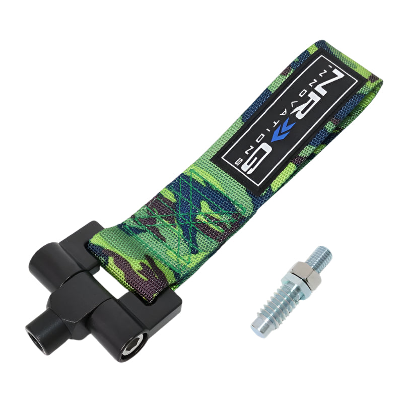 NRG Bolt-In Tow Strap Camo- Nissan 370z 08+ / Infiniti G37 08+ (5000lb. Limit) - Black Ops Auto Works
