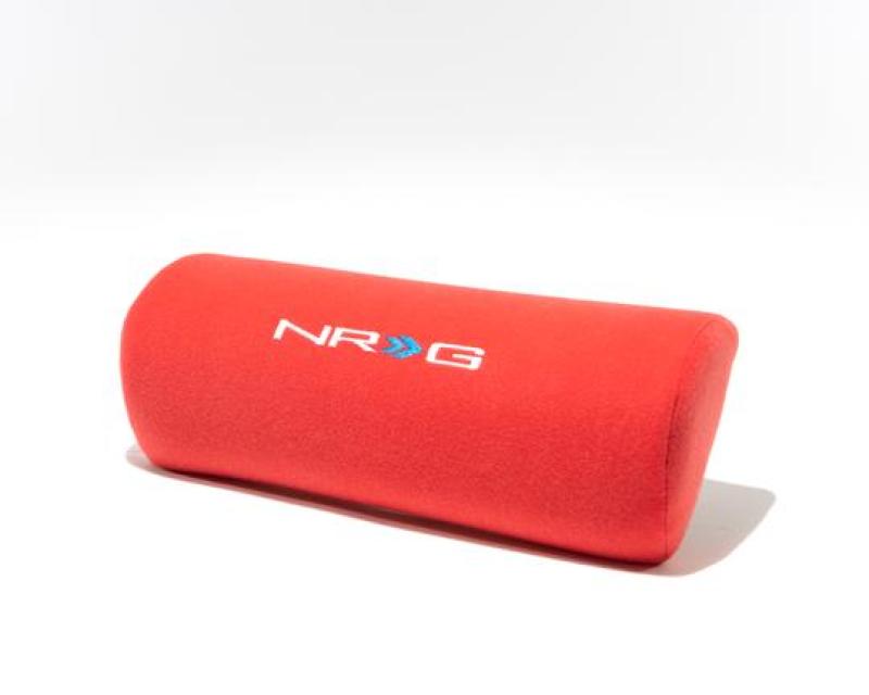 NRG Bucket Seat Extra Firm Half Moon Lumbar Support Red 1pc - Black Ops Auto Works