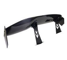 Load image into Gallery viewer, NRG Carbon Fiber Spoiler - Universal (69in.) w/NRG Logo / Stand Cut Out / Large Side Plate - Black Ops Auto Works