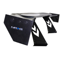 Load image into Gallery viewer, NRG Carbon Fiber Spoiler - Universal (69in.) w/NRG Logo / Stand Cut Out / Large Side Plate - Black Ops Auto Works