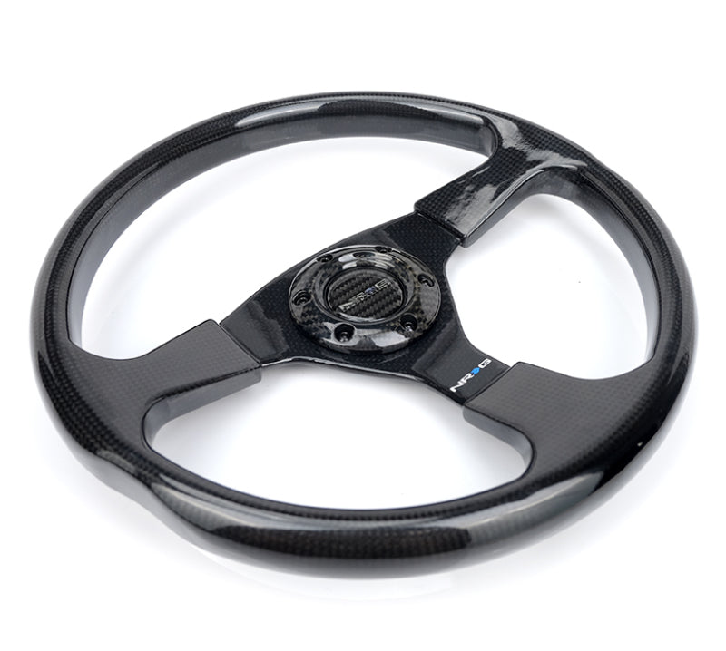 NRG Carbon Fiber Steering Wheel 350mm - Black Ops Auto Works