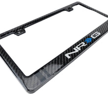 Load image into Gallery viewer, NRG NRG Carbon License Plate Frame/ Fiber Poly Dip Finish Wet w/ NRG Logo