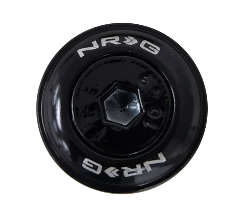 NRG Fender Washer Kit w/Color Matched M6 Bolt Rivets For Plastic (Black) - Set of 10 - Black Ops Auto Works