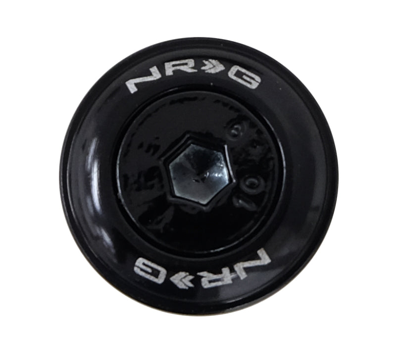 NRG Fender Washer Kit w/Color Matched M6 Bolt Rivets For Plastic (Black) - Set of 10 - Black Ops Auto Works