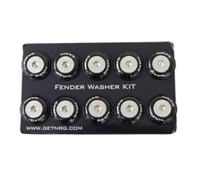 Load image into Gallery viewer, NRG Fender Washer Kit w/Rivets For Plastic (Black) - Set of 10 - Black Ops Auto Works