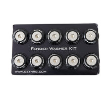 Load image into Gallery viewer, NRG Fender Washer Kit w/Rivets For Plastic (Black) - Set of 10 - Black Ops Auto Works