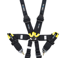 Load image into Gallery viewer, NRG FIA 6pt 2in. Shoulder Belt for HANS Device/ Rotary Cam Lock Buckle/ 3in. Waist Belt - Black - Black Ops Auto Works
