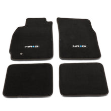 Load image into Gallery viewer, NRG Floor Mats - 03-05 Evo 8 (Evolution Logo) - 4pc. - Black Ops Auto Works