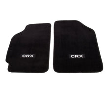 Load image into Gallery viewer, NRG Floor Mats - 88-91 Honda Civic (CRX Logo) - 2pc. - Black Ops Auto Works