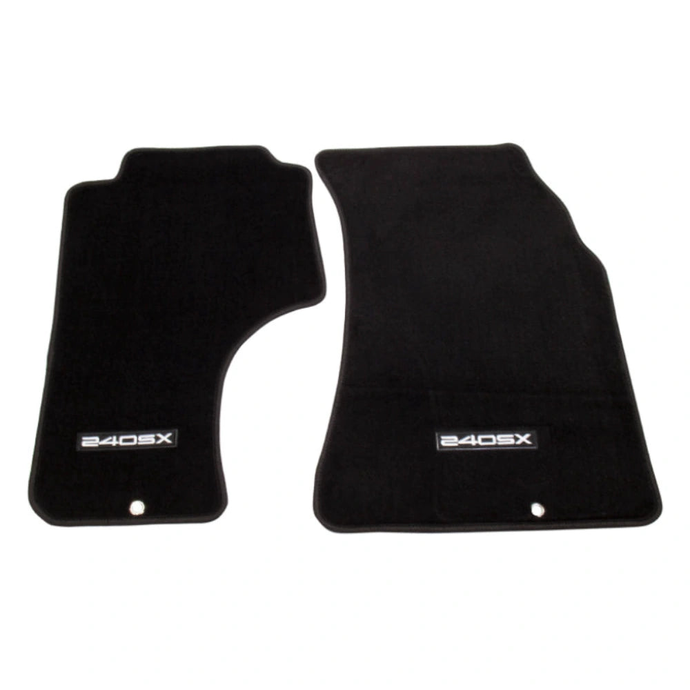 NRG Floor Mats - 89-98 Nissan 240SX (240SX Logo) - 2pc. - NRG FMR-240