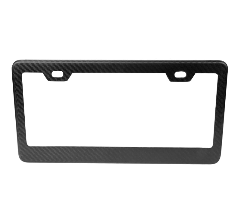 NRG License Plate Frame - Dry Carbon Fiber - NRG CARB-P100M