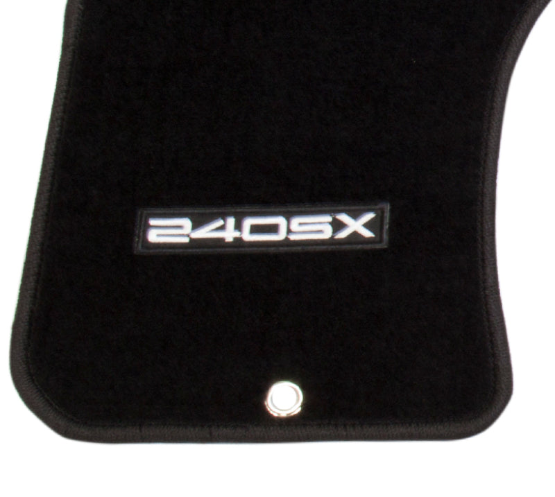 NRG Floor Mats - 89-98 Nissan 240SX (240SX Logo) - 2pc. - NRG FMR-240