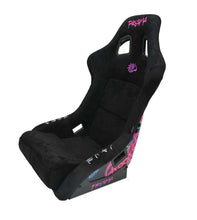 Load image into Gallery viewer, NRG FRP Bucket Seat (Large) Black Alcantara w/ Dragon Livery - NRG FRP-302BK-DRGN-N