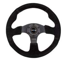 Load image into Gallery viewer, NRG Reinforced Steering Wheel (320mm) Suede w/Black Stitch - NRG RST-012S