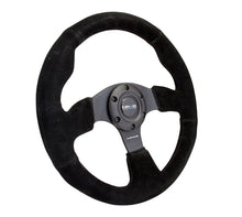 Load image into Gallery viewer, NRG Reinforced Steering Wheel (320mm) Suede w/Black Stitch - NRG RST-012S