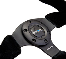 Load image into Gallery viewer, NRG Reinforced Steering Wheel (320mm) Suede w/Black Stitch - NRG RST-012S