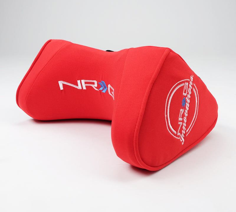 NRG Memory Foam Neck Pillow For Any Seats- Red - NRG SA-001RD