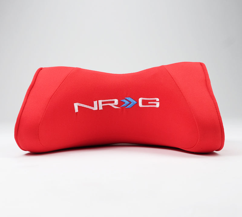 NRG Memory Foam Neck Pillow For Any Seats- Red - NRG SA-001RD