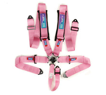 Load image into Gallery viewer, NRG NRGSBH-B6PCPK 5PT 3in. Seat Belt Harness / Cam Lock - Pink image 1