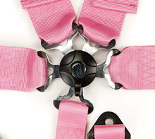 Load image into Gallery viewer, NRG NRGSBH-B6PCPK 5PT 3in. Seat Belt Harness / Cam Lock - Pink image 6
