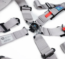 Load image into Gallery viewer, NRG NRGSBH-B6PCSL 5PT 3in. Seat Belt Harness / Cam Lock - Silver image 5