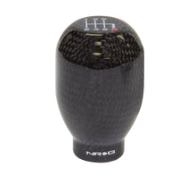 Load image into Gallery viewer, NRG Universal Shift Knob 42mm - Heavy Weight 480G / 1.1Lbs. - Black Carbon Fiber (6 Speed) - NRG SK-100BC-1-W