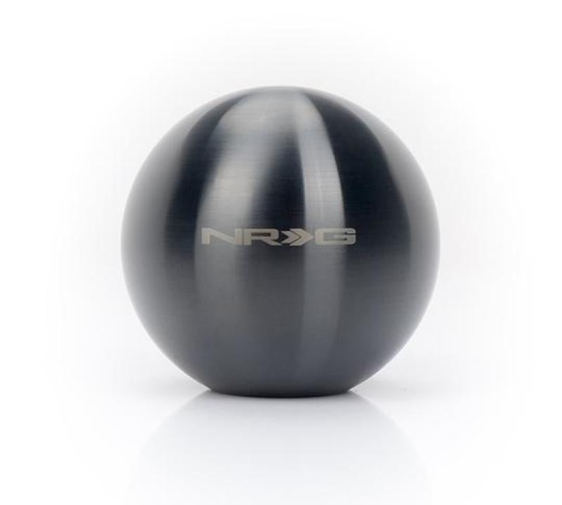 NRG Black Chrome Titanium Round Shifter Heavy Weight - NRG SK-350BC