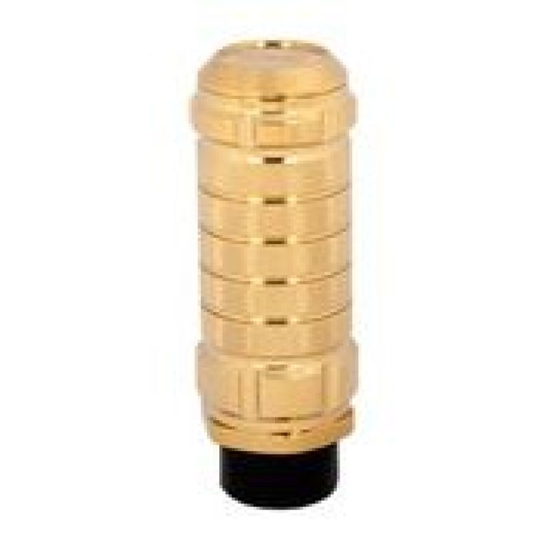 NRG Stealth Adjustable Shift Knob (M10X1.25) Nissan / Mazda / Toyota - Chrome Gold - NRG SK-500C/GD-1