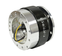 Load image into Gallery viewer, NRG Quick Release Gen 1.5 - Silver Body / Black Chrome Ring - NRG SRK-100BC