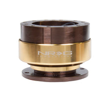 Load image into Gallery viewer, NRG Quick Release Gen 2.0 - Bronze Body / Chrome Gold Ring - NRG SRK-200BR-CG