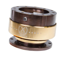 Load image into Gallery viewer, NRG Quick Release Gen 2.0 - Bronze Body / Chrome Gold Ring - NRG SRK-200BR-CG