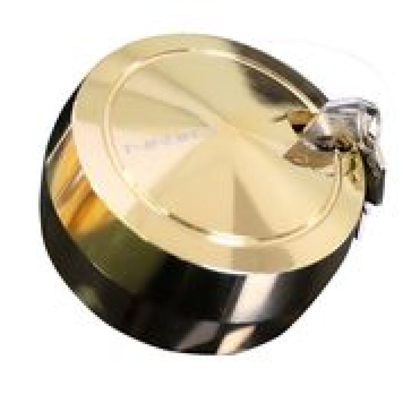 NRG Quick Lock V2 w/Free Spin - Chrome Gold (Will Not Work w/Thin Version QR or Quick Tilt System) - NRG SRK-201C/GD