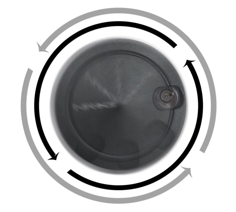 NRG Quick Lock V2 w/Free Spin - Black (Will Not Work w/Thin Version QR or Quick Tilt System) - NRG SRK-201MB