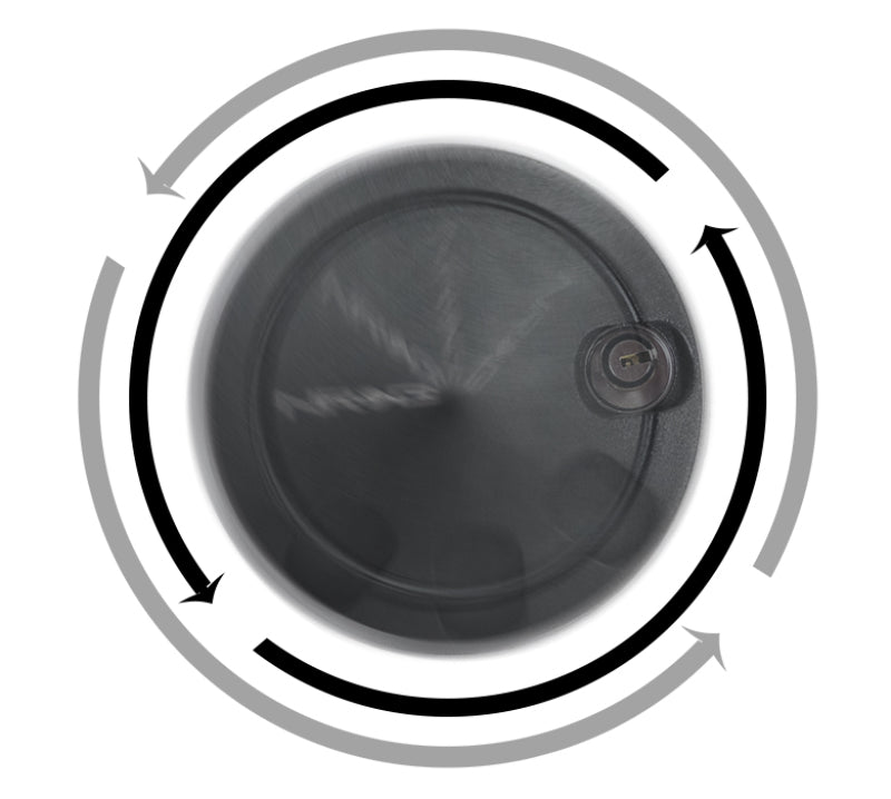 NRG Quick Lock V2 w/Free Spin - Black (Will Not Work w/Thin Version QR or Quick Tilt System) - NRG SRK-201MB