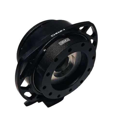 NRG Quick Release Gen 2.0 - Black SFI Body / Black Cutout Ring - NRG SRK-257-1BK