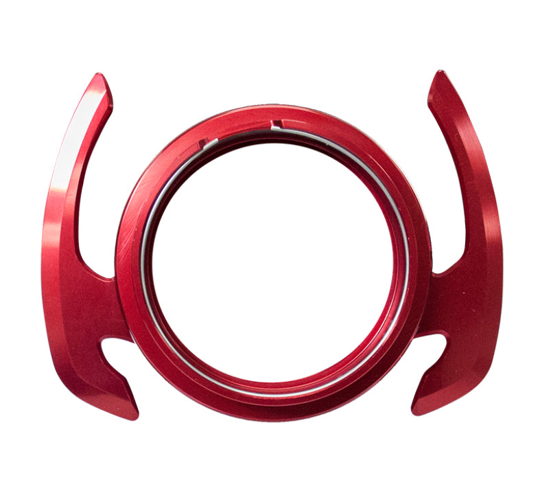 NRG Quick Release Kit Gen 4.0 - Red Body / Red Ring w/ Handles - NRG SRK-700RD